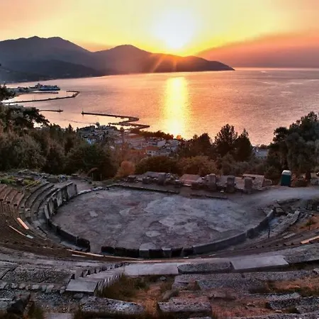 Sunsets In Thassos 2 Skala Sotiros